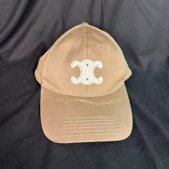 Celine cap brown never used like new - Picture 1 of 9